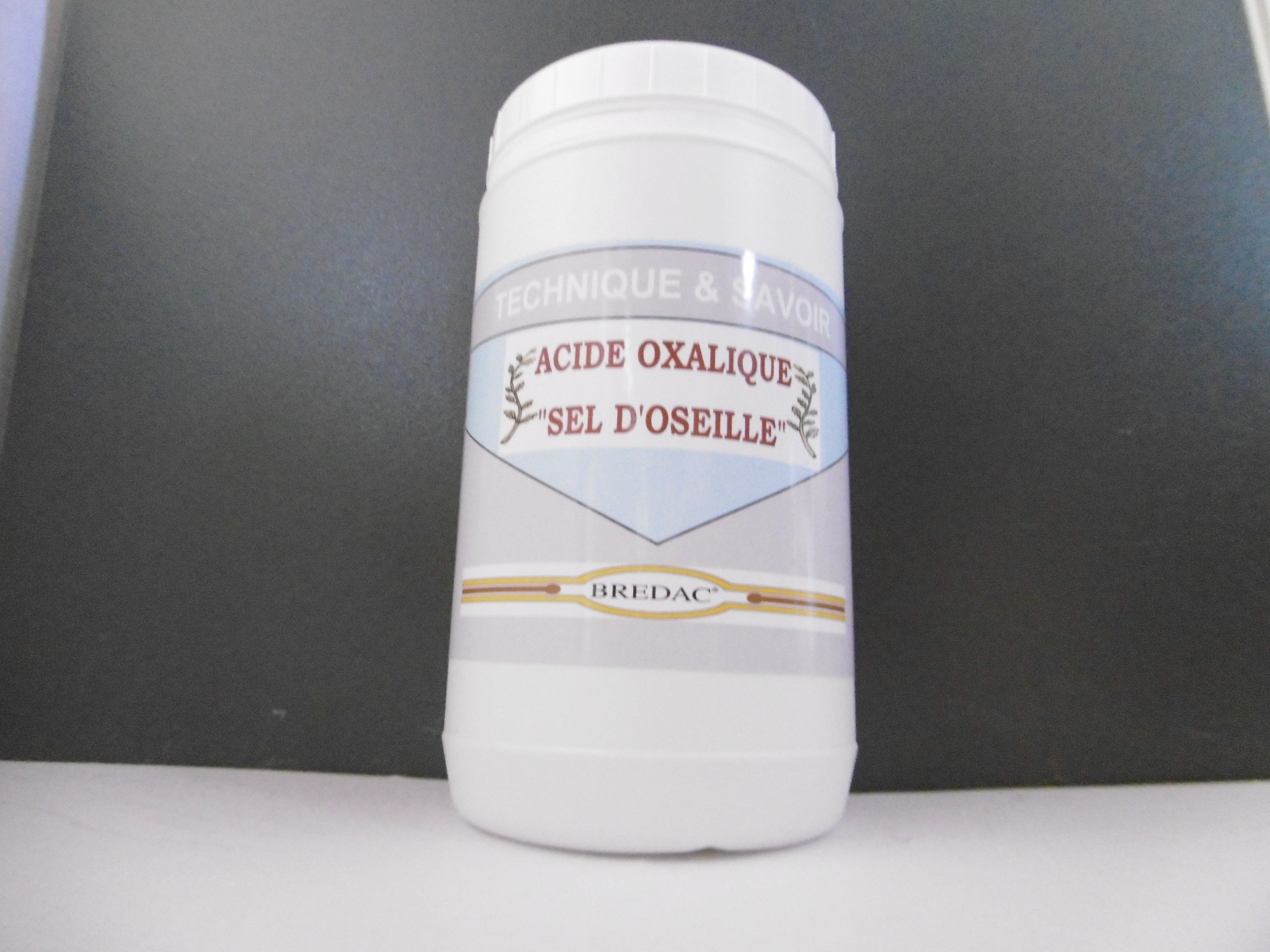 Acide oxalique dit “Sel d'Oseille” - Fluidemail Empreinte Spécialités